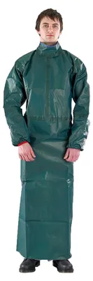 Produktbild von Ansell Einweg-Langkittel ALPHATEC 4000 Modell 215 grün