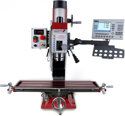 Produktbild von PAULIMOT Bohr-/Fräsmaschine F307-V mit Kugelumlaufspindeln und Messsystem