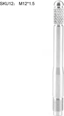 Immagine prodotto di Perno di posizionamento del pneumatico - Rimozione dell'allineamento delle ruote Strumento di allineamento Acciaio inox M12 Argento universale x 1,5