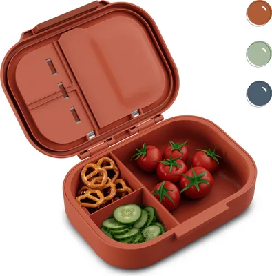 Image de Schmatzfatz Bento Lunch Box Adulte, Boite Repas Compartiment Adulte et Enfant, Lunchbox Multi-compartiments Sans BPA, Boîtes Bento Etanche, Résistante Lave-vaisselle, Boite a Bento, Box Lunch Bureau