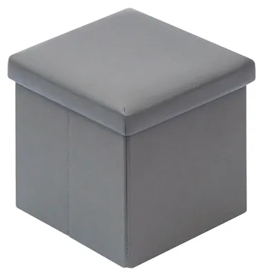 Imagen del producto de Omgoods: Taburete plegable con asiento y espacio de almacenamiento
