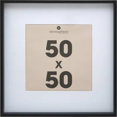 Image de Fotorahmen axel 50x50cm schwarz - Atmosphera créateur d'intérieur