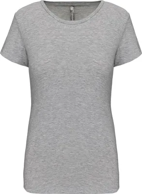 Produktbild von Kariban Kurzarm-Damen-T-Shirt mit Rundhalsausschnitt