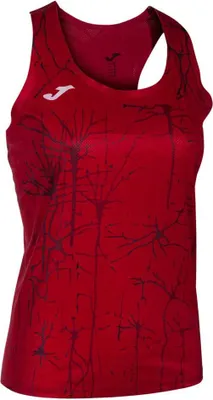 Image de T-shirt sans manches Joma Elite Ix Rouge XL Femme Rouge XL