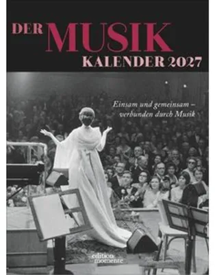 Zdjęcie produktu dla Kalendarz muzyczny – kalendarz tygodniowy na rok 2027