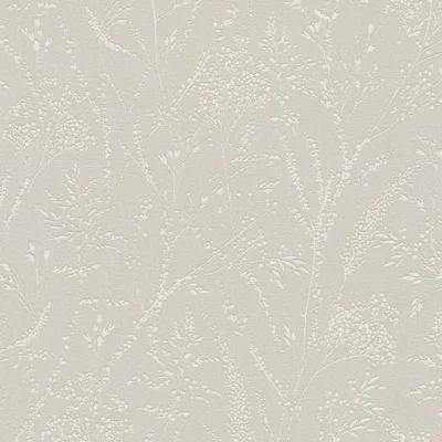 Immagine prodotto di Profhome 397661-GU Carta da parati in tessuto non tessuto tono su tono floreale scintillante marrone beige bianco 5,33 m2