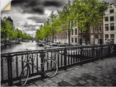 Produktbild von ARTland Wandbild, selbstklebend Amsterdam Keizergracht II Größe: 120x90 cm