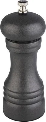 Produktbild von APS 40555 Pfeffermühle GUNMETAL, Edelstahl, Mahlwerk Kohlenstoffstahl, Ø 6 cm, Höhe 15,5 cm, grau