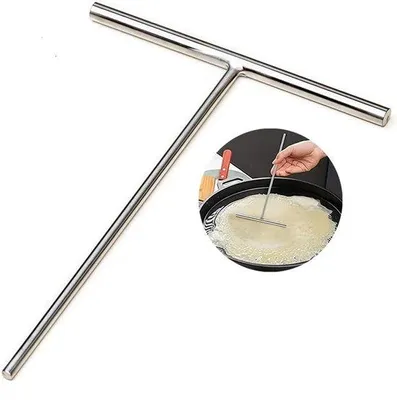 Obrázek produktu pro Kuchyňské náčiní z nerezové oceli pro přípravu crêpes a palačinek