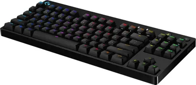 Produktbild von Logitech G 920-009390, Kabelgebunden, USB, Mechanischer Switch, AZERTY, RGB-LED, Schwarz
