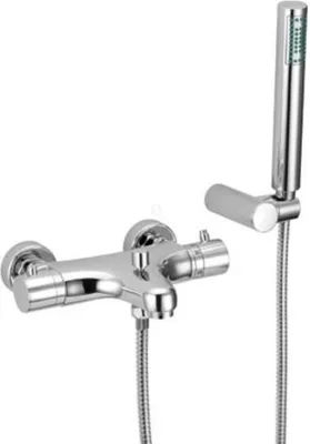 Produktbild von Demm Badewannenthermostat Aufputz mit Handbrause FashionTherm chrom 500 x 105 x 500 x 105, 27160.001.C