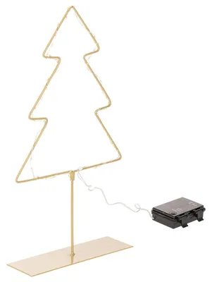 Produktbild von LED-Deko Weihnachtsbaum für innen als festliche Tischdeko mit stimmungsvoller Beleuchtung