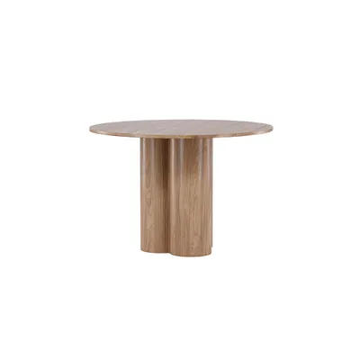 Image de Olivia table de salle à manger Ø110 cm mocca.