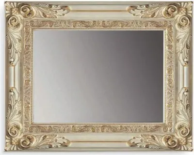 Produktbild von Casa Padrino Luxus Barock Spiegel Elfenbein / Gold 126 cm -  Italy