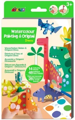 Obrázek produktu pro Vybarvi si origami Dinosauři