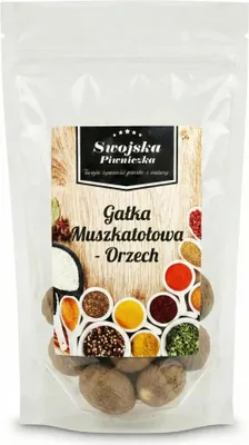GAŁKA MUSZKATOŁOWA CAŁA Orzech 1Kg Swojska Piwniczka