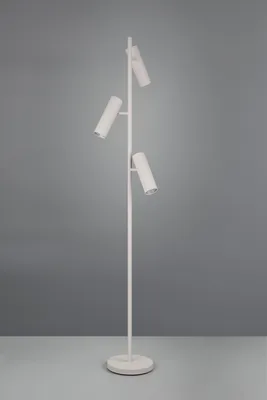 Zdjęcie produktu dla Trio 467700376 Soka GU10 lampa podłogowa 3-krotna ⌀22cm ciepły szary