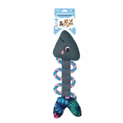 Produktbild von CoolPets Pull me! Fishy rope (Flower)