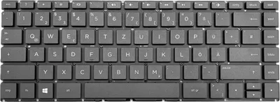 Immagine prodotto di Tastiera tedesca Tastiera compatibile per HP Pavilion x360 14-ba043nd