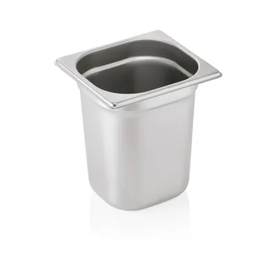 Produktbild von Gastronormbehälter / GN Behälter, GN 1/6, Serie 70, Tiefe wählbar : GN Behälter 1/6-200 mm Variante: GN Behälter 1/6-200 mm