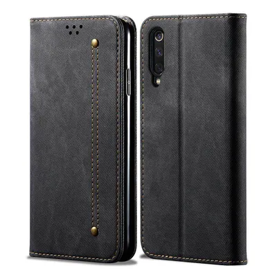 Obrázek produktu pro Xiaomi Mi 9 Pouzdro, Kožené Peněženkové Pouzdro s Magnetickým Uzavíráním a Pouzdro s Funkcí Stojánku pro Xiaomi Mi 9 černé