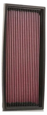 Productafbeelding van K&N 33-2539: Hoogwaardig luchtfilter, geschikt voor de PEUGEOT 807 MPV, langdurig filter, vierkant