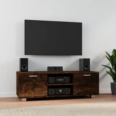 Produktbild von TV-Schrank Räuchereiche 120x40,5x35 cm Holzwerkstoff