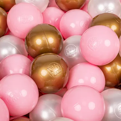Produktbild von KiddyMoon Mehrfarbige Plastikbälle 200 ∅7cm Bälle Und Spielbälle Für Bällebad Für Babys Und Kinder