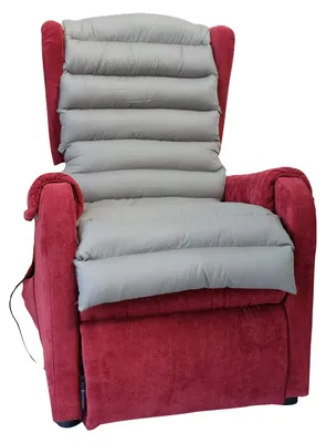 Sitzauflage aus silikonisierten Hohlfasern, beige, 150x50x10 cm