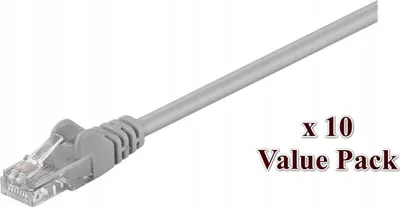 Immagine prodotto di Microconnect UTP Cat5E 5m Grey Netzwerkkabel Grau (V-UTP505VP)