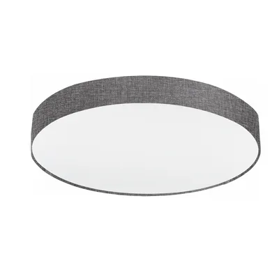 Immagine prodotto di Lampada da soffitto Pasteri 5 luci in tessuto bianco, grigio Eglo 97617
