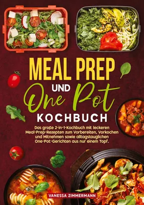 Produktbild von Meal Prep und One Pot Kochbuch