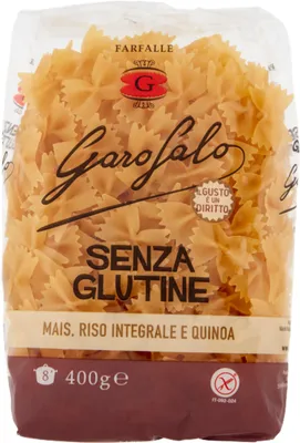 Image de Pâtes farfalles sans gluten Garofalo, 400 g