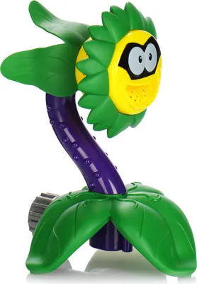 Produktbild von com-four® Wassersprinkler Blume - Wasserspielzeug für den Garten - Sprinkler für Kinder im Sommer