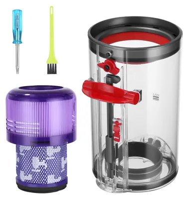 Staubbehälter für Dyson V11 V15, mit Filter und Bürste