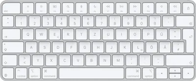 Produktbild von Apple Magic Tastatur Universal USB + Bluetooth QWERTZ Deutsch Weiß