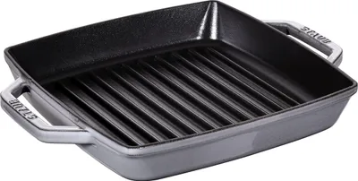 Productafbeelding van Gusseisen grillpan met twee handgrepen, 23 cm