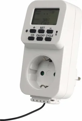 Produktbild von DAYHOME Steckdosenthermostat TGE-32B, weiß