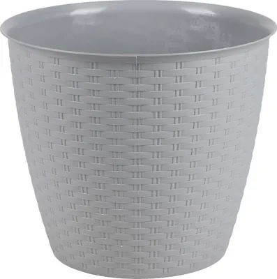 Obrázok produktu pre DOCHTMANN Ratanový kvetináč 30 x 26 cm, sivý