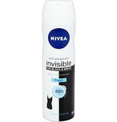 Zdjęcie produktu dla Nivea - Invisible For Black & White Fresh Antiperspirant 150ml