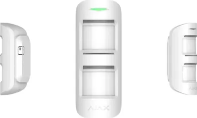 Produktbild von Ajax MotionProtect Outdoor Passiv-Infrarot (PIR)-Sensor Drahtlos Decke/Wand Weiß