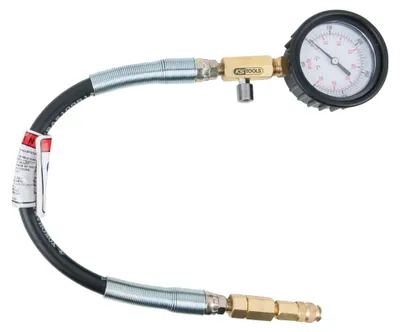 Immagine prodotto di KS TOOLS Manometro con tubo flessibile, 0-1000 psi, Ø 70 mm ( 150.3661 )
