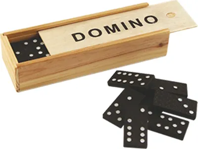 Produktbild von Dominosteine in Holzkiste - 1096116