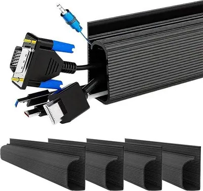 Produktbild von Famanu Kabelkanal Unter dem Schreibtisch - Kabelorganizer ohne Bohren
