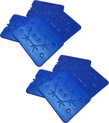 Produktbild von Kühlelement 800 ml, 32 x 25 cm, für Camping, wiederverwendbares Kühlakku, Set für Lebensmittel