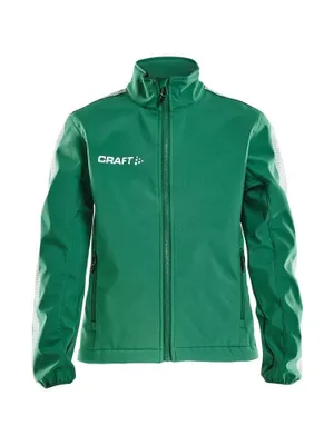 Produktbild von CRAFT Pro Control Softshell Jacket JR Team Green 134/140