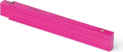 Produktbild von Zollstock Metrie Block 52 - 2m rosa (PAN Rhodamine Red)