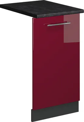 Immagine prodotto di Pannello frontale della lavastoviglie Vicco Fame-Line Bordeaux lucido 45 cm , PL Antracite, Model 54588