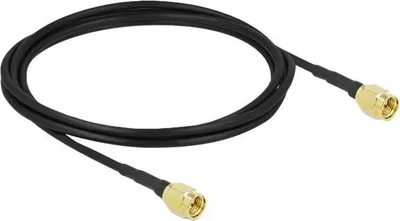 Image de DELOCK Kabel SMA Steck. > SMA Steck. LMR/CFD100 2m low loss
