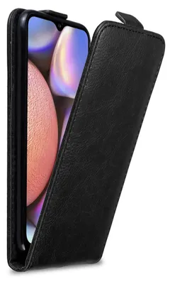 Immagine prodotto di Cadorabo cover per Samsung Galaxy A10s / M01s copertura protettiva in nero flip case custodia del telefono cellulare cover